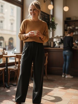 ✨ Nadčasová kombinace pro každý den ✨ Naše tencelové kalhoty Ava a Colette vynikají lehkostí, elegancí a pohodlím –...